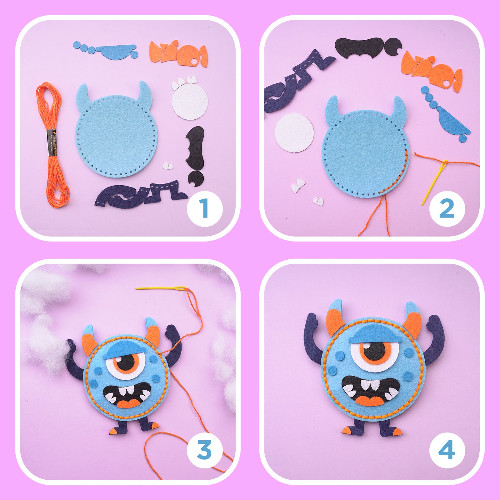Monsters Craft Kit
