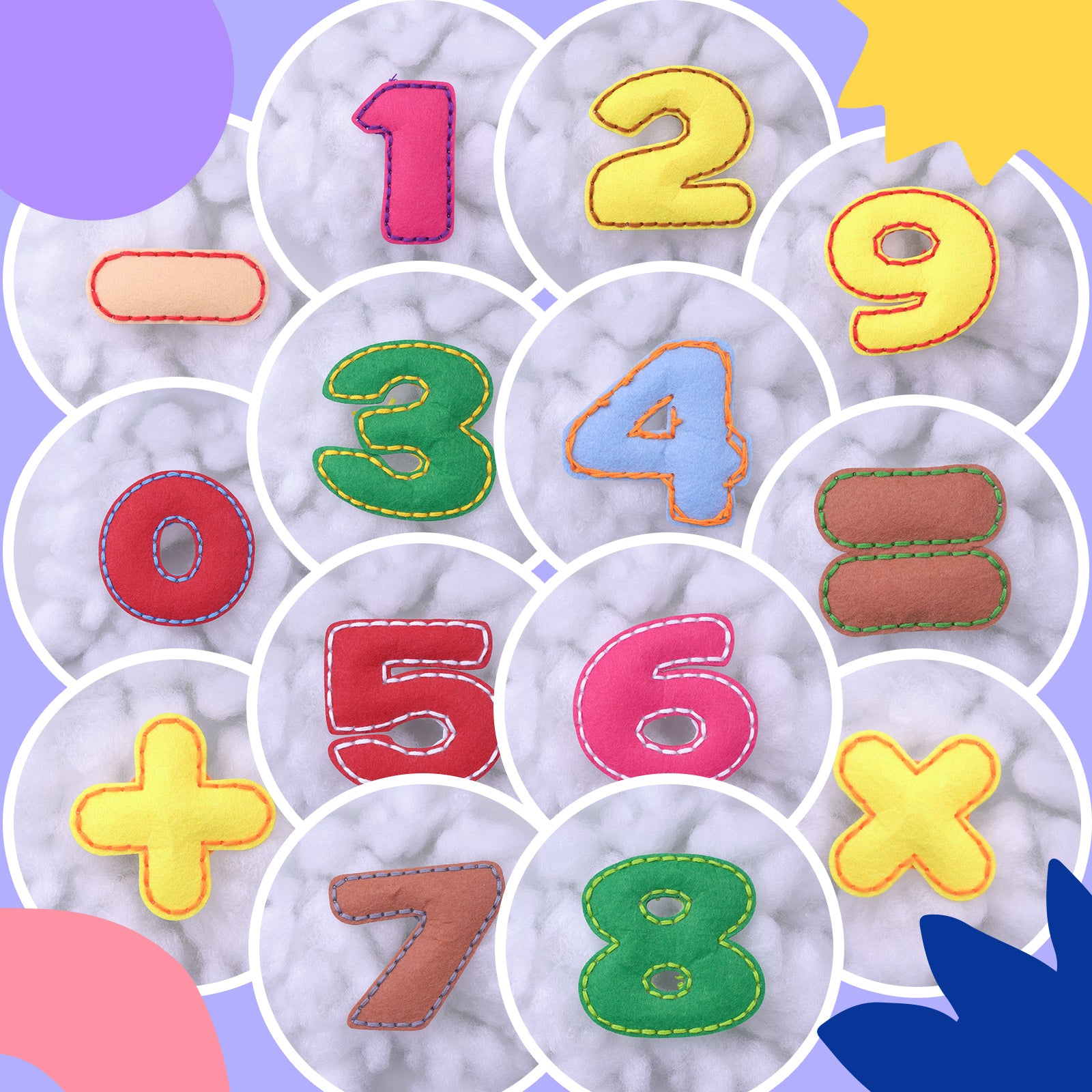 Numbers Craft Kit & Sewing Kit for Kids – Fun Educational DIY ...
